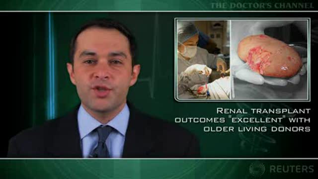 Renal transplant outcomes excellent with older living donors Thumbnail