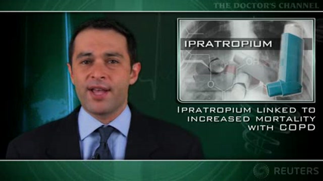 Ipratropium linked to increased mortality with COPD Thumbnail