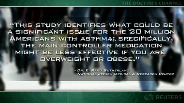 Obesity linked to reduced steroid response in asthmatics Thumbnail