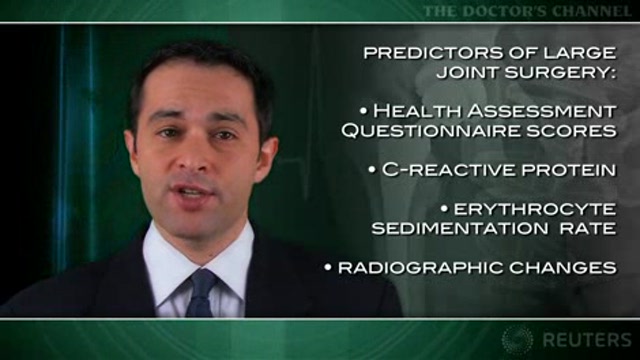 Most RA patients required orthopedic surgery during pre-biologics era Thumbnail
