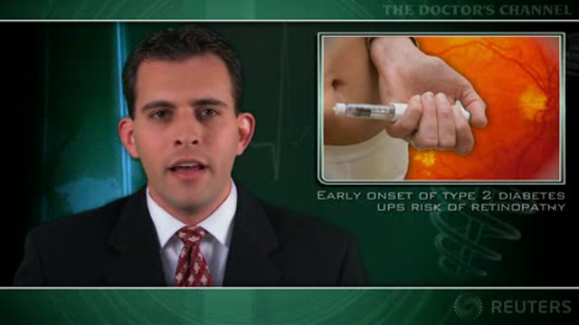 Early onset of type 2 diabetes ups risk of retinopathy Thumbnail