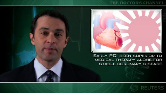 Early PCI seen superior to medical therapy alone for stable coronary disease Thumbnail