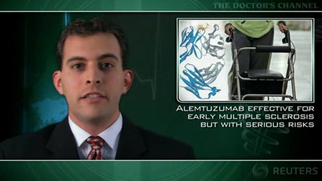 Alemtuzumab effective for early multiple sclerosis, but with serious risks Thumbnail