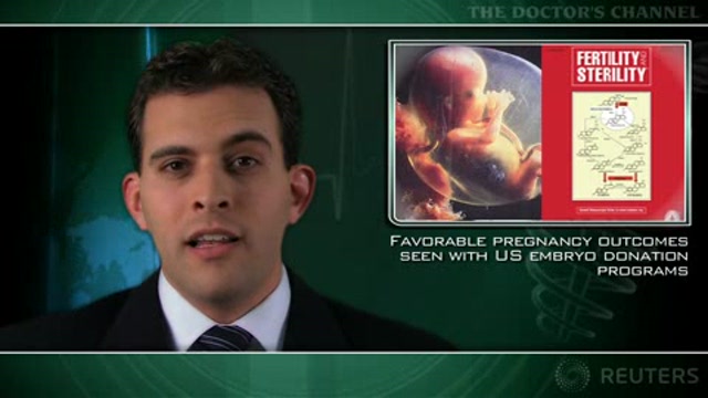 Favorable pregnancy outcomes seen with US embryo donation programs Thumbnail