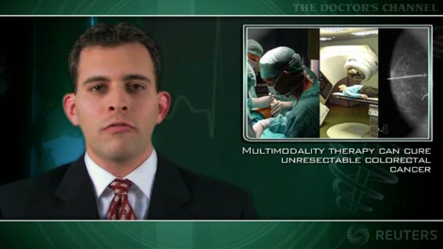 Multimodality therapy can cure unresectable colorectal cancer Thumbnail