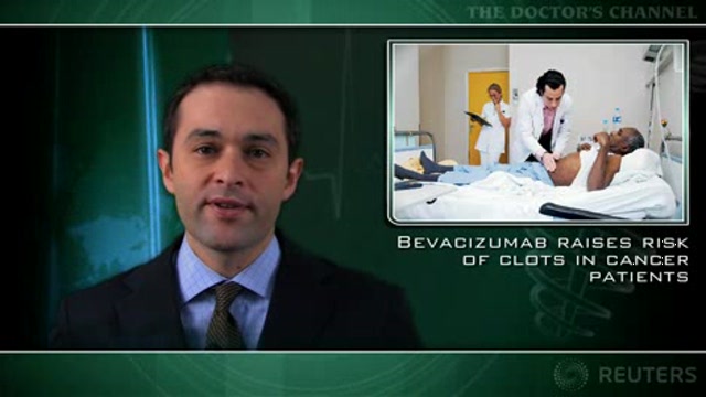 Bevacizumab raises risk of clots in cancer patients Thumbnail