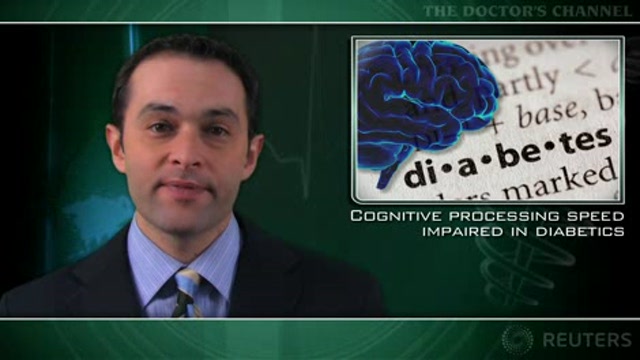 Cognitive processing speed impaired in diabetics Thumbnail