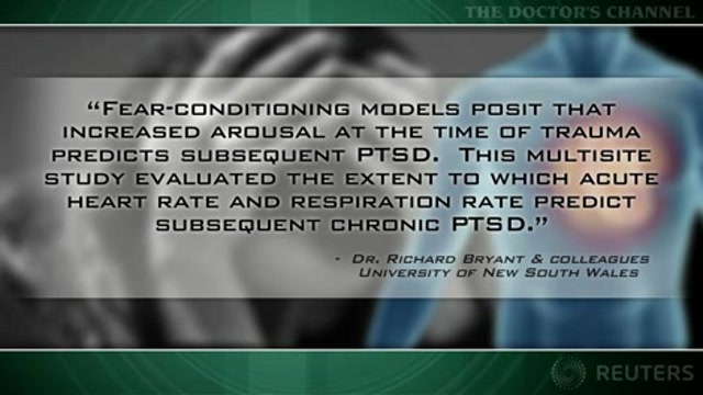 Rapid heart and respiration rates predict posttraumatic stress disorder Thumbnail