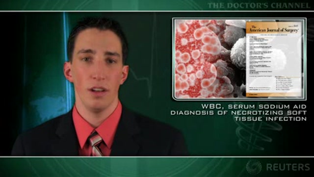 WBC, serum sodium aid diagnosis of necrotizing soft tissue infection Thumbnail