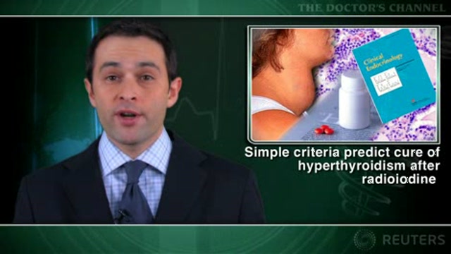 Simple criteria predict cure of hyperthyroidism after radioiodine Thumbnail