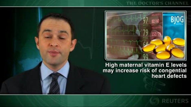 High maternal vitamin E levels may increase risk of congential heart defects Thumbnail