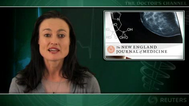 Zoledronate plus hormone therapy for premenopausal breast cancer reduces relapse Thumbnail