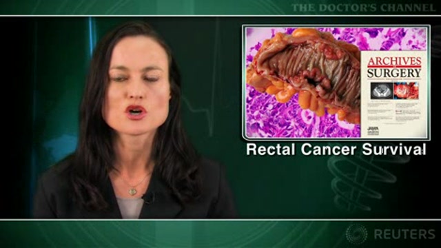 Rectal cancer survival improved with response to radiation therapy Thumbnail