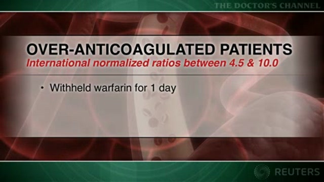 Vitamin K does not reduce bleeding after excessive warfarin dosing Thumbnail