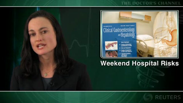 Weekend admission tied to bleeding peptic ulcers Thumbnail