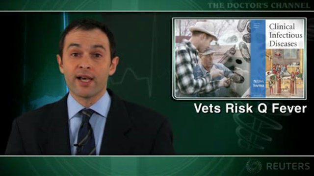 Veterinarians frequently exposed to Q fever Thumbnail
