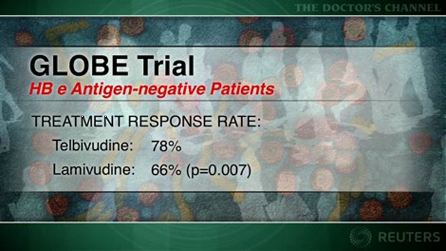 Telbivudine better than lamivudine for chronic hepatitis B Thumbnail