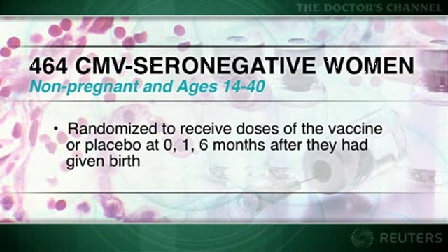 Vaccine reduces maternal CMV infection Thumbnail