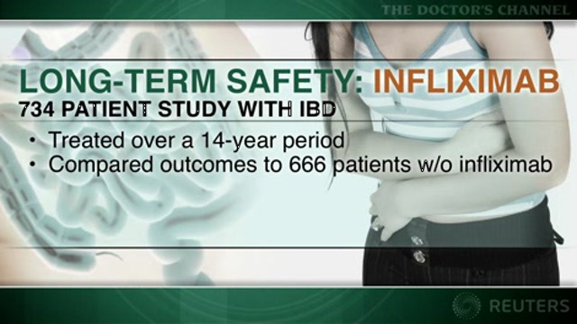 Long-term infliximab therapy safe and effective for Crohn’s disease Thumbnail
