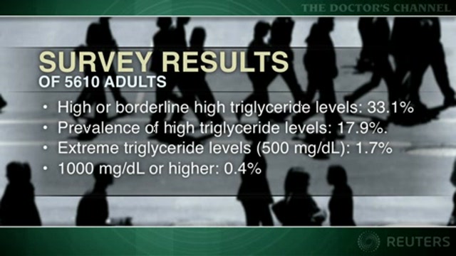 Hypertriglyceridemia common in US adults Thumbnail