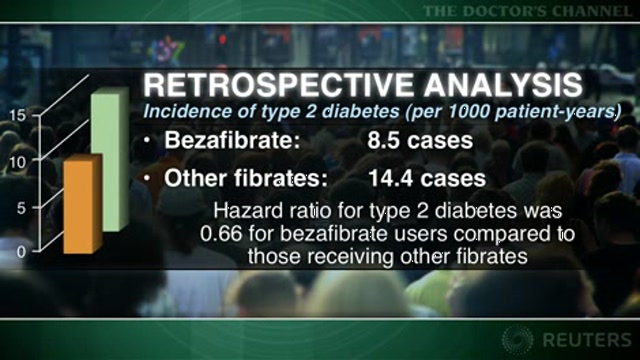 Bezafibrate may prevent or delay type 2 diabetes Thumbnail