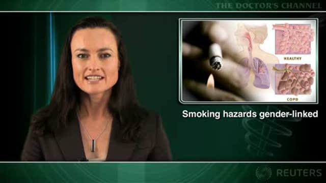 Relatively low levels of smoking can lead to severe COPD in women Thumbnail
