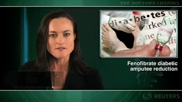 Fenofibrate may reduce amputations in diabetics Thumbnail