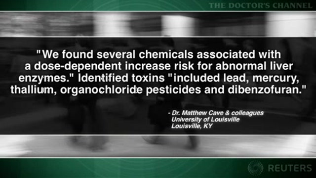High rates of elevated ALT detected US adults; linked with pesticide/heavy metals Thumbnail