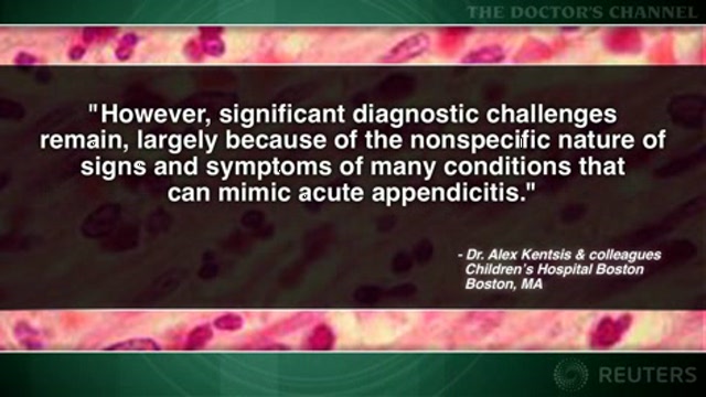 Urine protein testing may help detect appendicitis Thumbnail