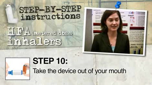 HFA inhaler and the Diskus inhaler instructions Thumbnail