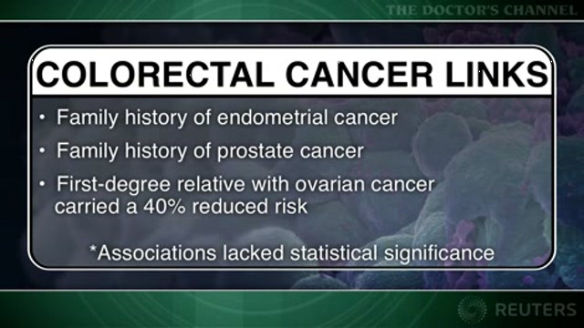 Family history of breast cancer may raise colorectal cancer risk Thumbnail
