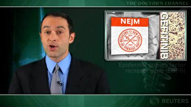 Gefitinib superior to carboplatin-paclitaxel for some with lung adenocarcinoma Thumbnail