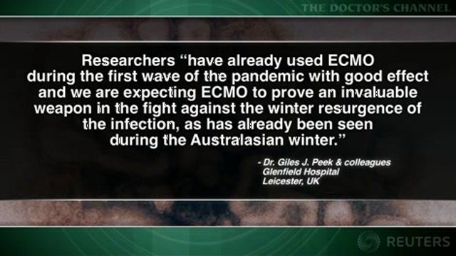 ECMO improves outcome of severe respiratory failure in adults Thumbnail