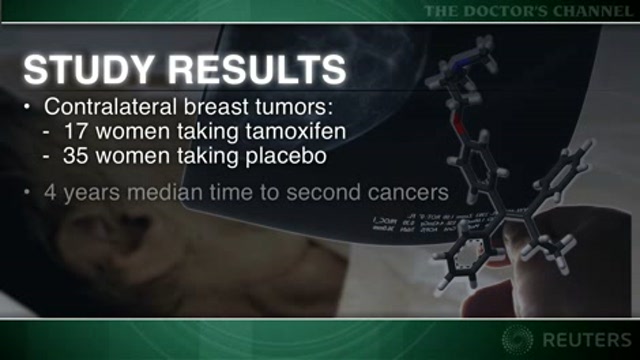 Tamoxifen cuts risk of contralateral breast cancer in premenopausal women Thumbnail