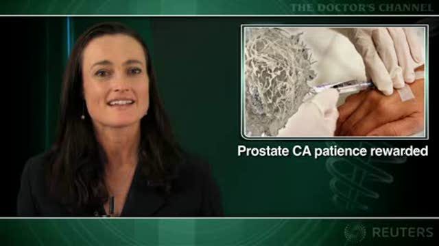 Treatment often avoided with watchful waiting for prostate cancer Thumbnail