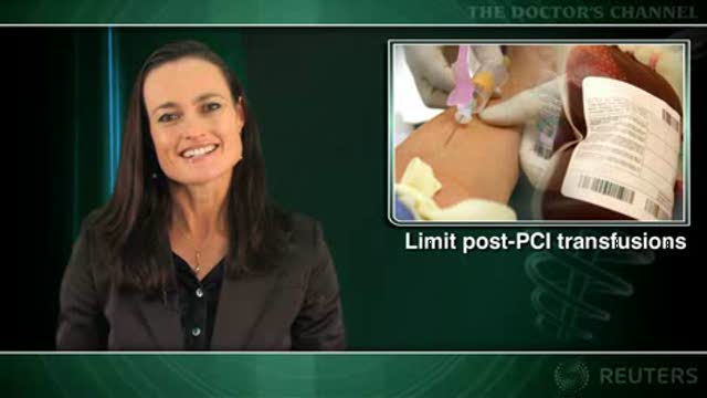 Blood transfusion after PCI of little benefit for moderately low hematocrit Thumbnail