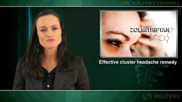 Zolmitriptan nasal spray effective as acute treatment for cluster headache Thumbnail