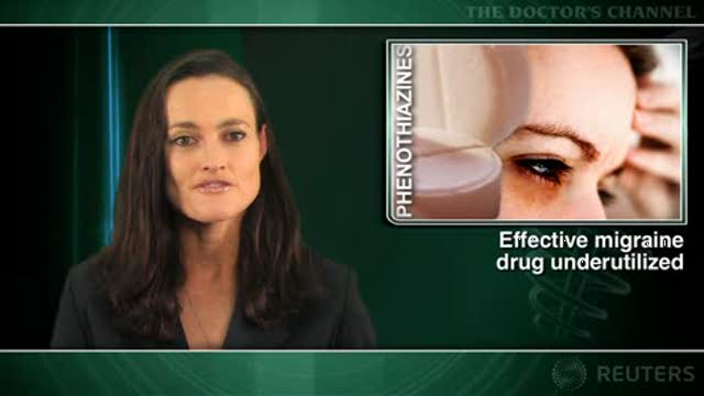 Phenothiazines more effective than other agents for acute migraine Thumbnail