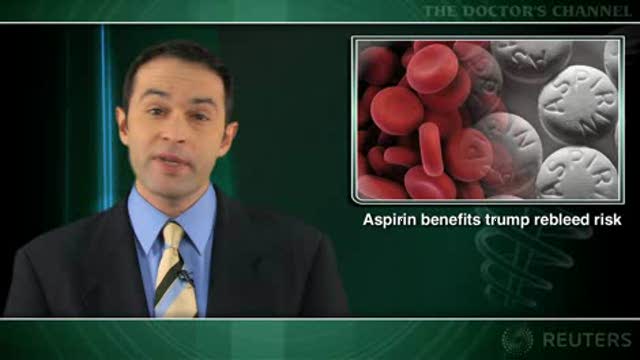 Continued aspirin use after ulcer bleeding may reduce mortality Thumbnail