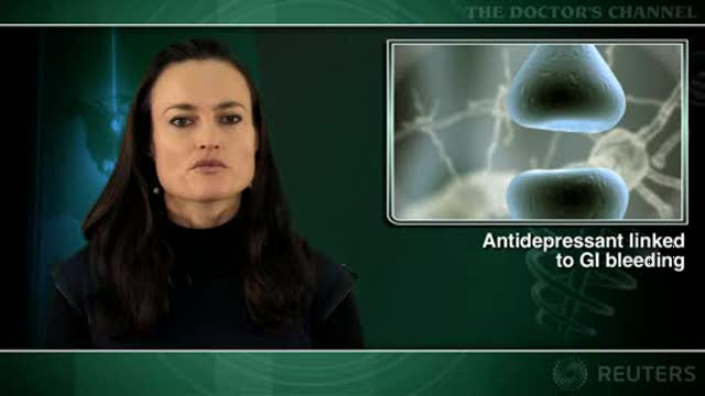 Selective serotonin reuptake inhibitors increase GI bleeding risk Thumbnail