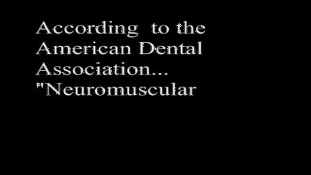 "Neuromuscular Dentistry" is not a speciality Thumbnail