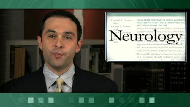 PCNSL Patients Treated with High-Dose Methotrexate Thumbnail