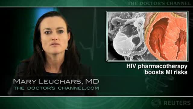 Several antiretroviral drugs linked to myocardial infarction Thumbnail