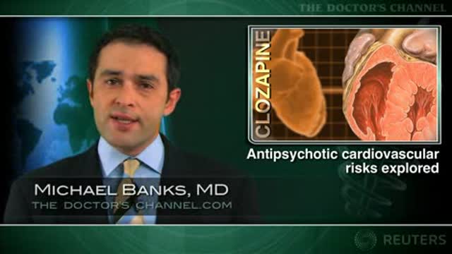 For schizophrenics, similar cardiac risks with clozapine or risperidone Thumbnail