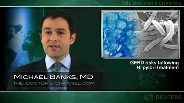 H. pylori eradication in peptic ulcer disease may up risk of GERD Thumbnail