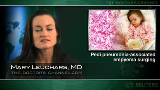 Rates of empyema in pediatric pneumonia are increasing Thumbnail