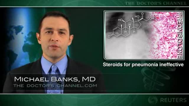 Corticosteroids of no benefit for community-acquired pneumonia Thumbnail