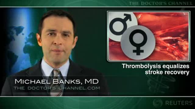 Without thrombolysis, women fare worse than men after stroke Thumbnail
