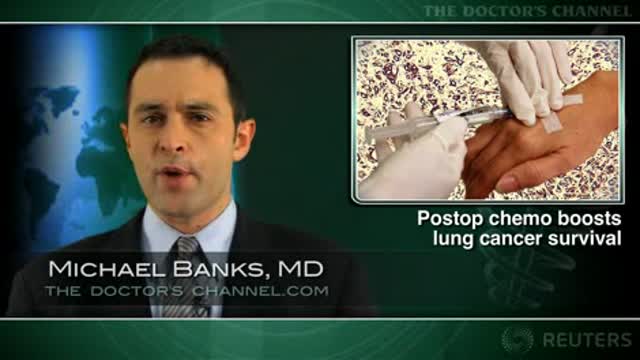 Adjuvant chemotherapy improves survival with operable lung cancer: meta-analyses Thumbnail
