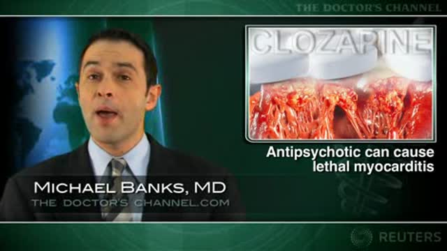 New clozapine users should be monitored for myocarditis Thumbnail